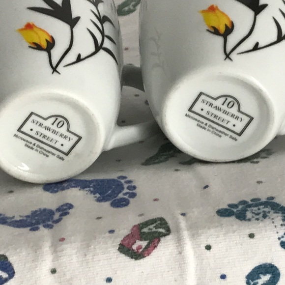 Strawberry Street Floral Coffee Mugs - Picture 5 of 6